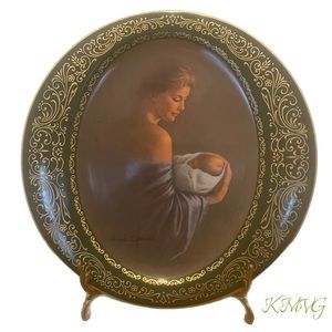 Vintage Mothers Love by Irene Simson “Miracle” PICKARD Collectible Plate